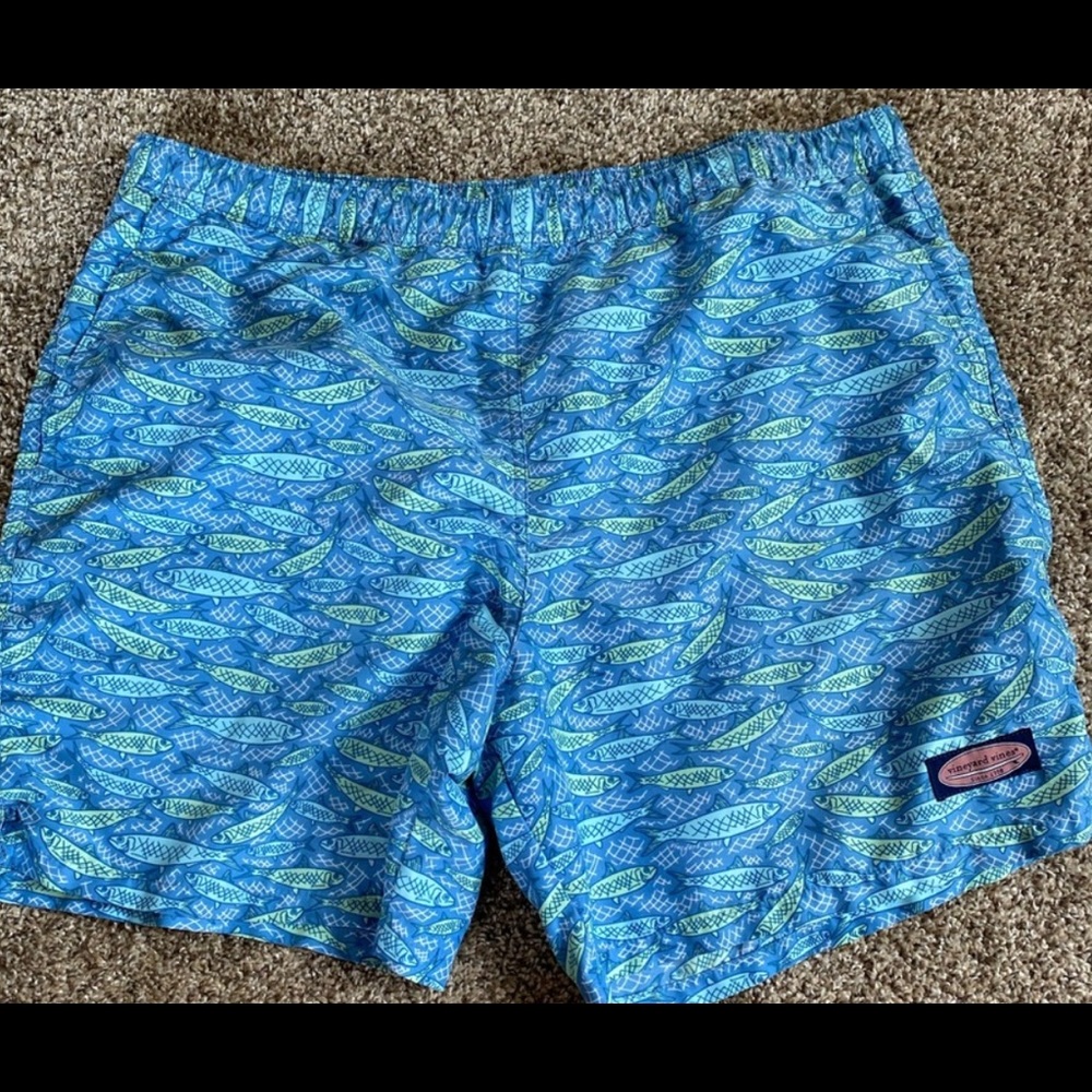 Vineyard Vines Fish Scales Chappy Trunks